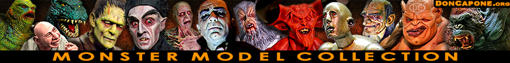Monster Model Kits and Monster Toy Collection